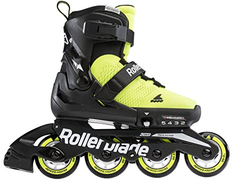 Rollerblade Microblade Se Inlineskate Neongelb/Schwarz 23