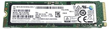 Samsung SSD 256GB PM981a M.2 2280 PCIe Gen3 x4 NVMe MZVLB256HBHQ MZ-VLB256B SED Opal kompatibel mit Lenovo Dell HP Asus