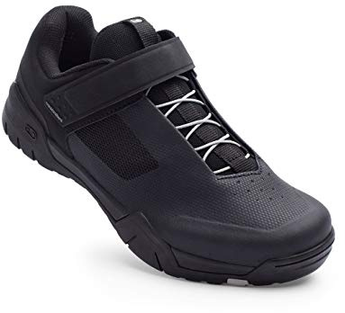 Crank Brothers Bicycle Shoes Mallet E Speed Lace Black/Silver - Black Outsole 8 (41 EU)