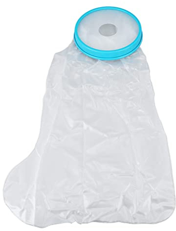 Proteja su Pierna Escayolada Mientras Se Ducha o Baña con Esta Funda Corta Impermeable Reutilizable para Adultos, Perfecta para Heridas en Piernas, Rodillas, Pies y tobillos.