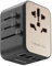 MOMAX Adaptador Enchufe Universal, 35W Adaptador Enchufe con 2 USB A, 3USB C, 1AC, Enchufe Universal Viaje español a inglés Americano Alemania Australia Japón China