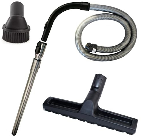 Maxorado Bodendüse + Rohr + Handgriff + Staubsaugerschlauch + Saugpinsel kompatibel mit Miele C2 Complete C3 S8 S8340 S8430 S8360 SERIES 10563760 7863552 7863554 7863555 Staubsaugerdüse Düse Griff