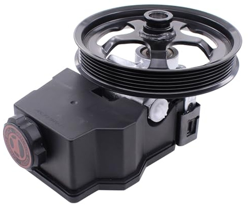 MOTOKU Power Steering Pump with Pulley and Reservoir Assembly for Chevrolet Camaro Pontiac Firebird 5.7 1998-2002