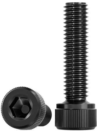 Drenky Allen Socket Cap Head Screws M5 X 30mm Black Cylinder Screws with Hexagon Socket SUS 304 Screws DIN 912 (ISO 4762) M5 Hexagon Socket Screw/Bolts Allen Socket Cap Screws, Pack of 20