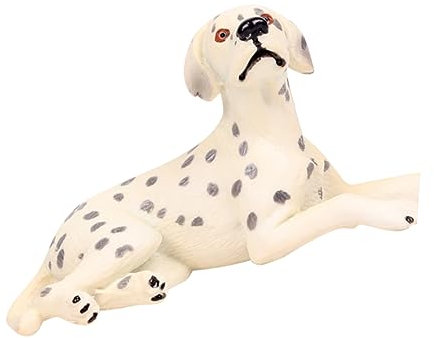 VICASKY Vivid Kinderfigur Hund Realistische Tierfigur Aus Solidem Material Für Pädagogische Zwecke Kreative Spielideen Dekoration Fördert Die Fantasie Lernen Von Tieren