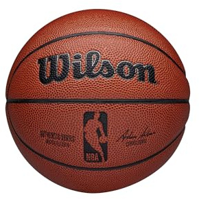 Wilson NBA Authentic Basketball für drinnen und draußen, Braun, Größe 7,6–55,9 cm