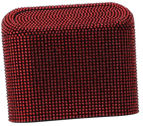 MOLUCKFU Auto Mülleimer Kleiner Abfalleimer Für Auto Hochwertiger Wasserdichter Mülleimer Mit Deckel Für Innenräume Chic Und Praktisch Für Frauen Für Büro Küche Und Mehr