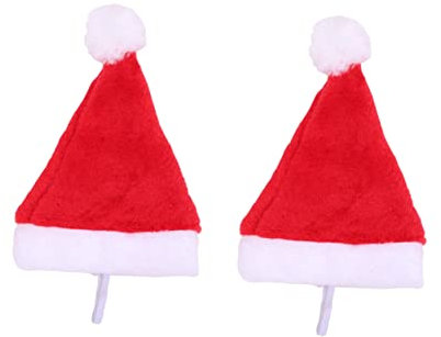 YARNOW Entzückende Haustiermütze 6er-Pack Weihnachtsmütze Für Haustiere Dekorative Wollmütze Weich Für Hunde Für Partys Den Alltag