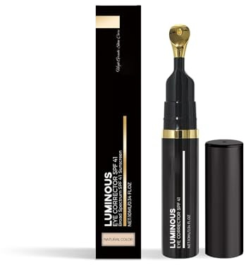 Correttore ad Alta Copertura Nascondi Sotto gli Occhi Copre Occhiaie e Piccole Rughe coprenza Professional Makeup Correttore Adatto a Tutti gli Incarnati (Naturale, 10mL)