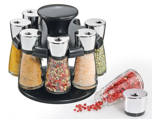 Küchenprofi Gewürzkarussell RONDO 8 Gläser, verchromt 2620073808