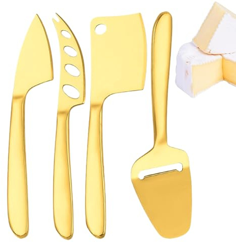 Cortador de Queso de Acero Inoxidable - Acero Inoxidable Antiadherente Utensilios De Cocina,Juego de Rallador de Queso Manual para Cocina | para Hogar Comercial Restaurante Camping Picnic Fiest