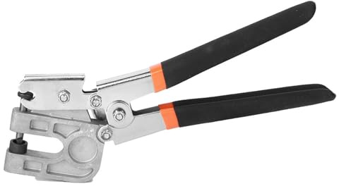 Hyuduo Bolzen-Crimper-Zange, Metall-Bolzen-Crimper, Handkiel-Stanzzange, Legierter Stahl, Europäischer Stil, 26,9 Cm (10,6 Zoll), mit Rostschutz für Gipskarton-Trock