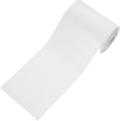 Alipis Plinthe Autocollante en PVC Blanc Effet Bois 10 CM X 10 M Moulure Flexible pour Finition Murale Bande Adhésive Résistante à L'Eau pour Décoration et Protection Intérieure