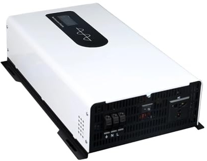 Inverter Potenza Inverter Sinusoidale Per Pura 10KW 5KW 12V 24V 48V 110V 120V 220V 12000W 10000W Portatile Caricabatterie Solare Grid Power Convertitore Auto(220V(60HZ),8000W 4000W,24V)