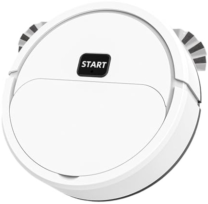 Robot Aspirateur - Robot Pour Balayer Et Nettoyer 3 En 1, Évite Les Obstacles Automatique Rechargeable via USB, Lave-Vaisseau Portable Corps, Outil Pour Poils D'animaux