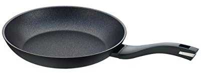 Berndes Bratpfanne 20 cm Aluminium Schwarz – Antihaftpfanne - Balance Induction, Enduro® Beschichtung - für alle Herdt Arten geeignet - robuste Pfanne für Fleisch, Gemüse & Frühstück