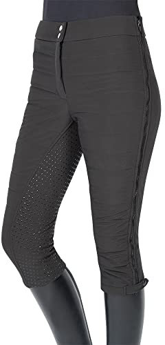 PFIFF 102484 Winter-Überziehhose Unisex Silikon-Grip-Besatz, schwarz M