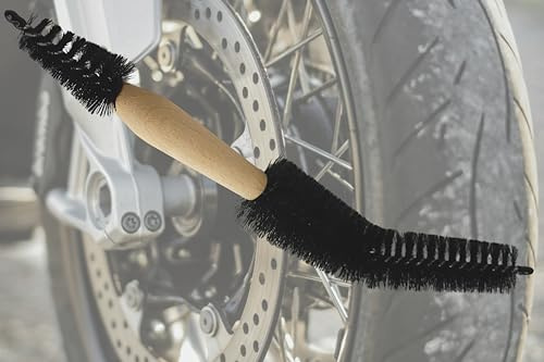 MAAJ FAHRRADBÜRSTE SPEICHENBÜRSTE FELGENBÜRSTE MOFABÜRSTE MOTORRADBÜRSTE BICYCLEBRUSH WIE ZU OMAS ZEITEN - MADE IN GERMANY