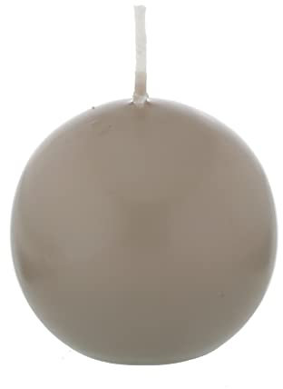 Kugelkerzen Portobello Nougat, Ø 6 cm, 16 Stück, deutsche Markenkerzen in RAL Kerzen Güte Qualität