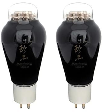 JINGERL Tubo 30 0B-Z Vaccum Tube Audio Amplificador Reemplazo de preamplificador Eh Voz dorada GV 300B 300B-T Accesorios de válvula (Color : Classic 2 pcs pair)