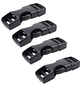 Plastic Side Release Buckles 15mm Heavy Duty Plastic dog Buckle Snaps Bike Helmet clip replacement (15mm-4sets)