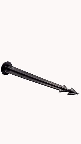 Erdanker 500 STÜCK | Länge 15cm 100% Recycled | für Gartenvlies, Unkrautvlies, Maulwurfnetz, Alzweckplane | Hering mit Widerhaken, Erdnagel, Bodenanker (500)