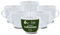 Level One 6 Stück Kaffeetasse 250ml aus hochwertigem Porzellan, Kaffeetasse in weiß, Kaffeebecher mit Henkel, Spülmaschinen- & Mikrowellengeeignet