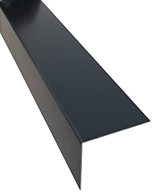 Alu Winkel Anthrazit Winkelprofil Winkelblech Kantenschutz 2000 mm lang Eckwinkel, Artikelform: 60 x 20 x 0,8 mm