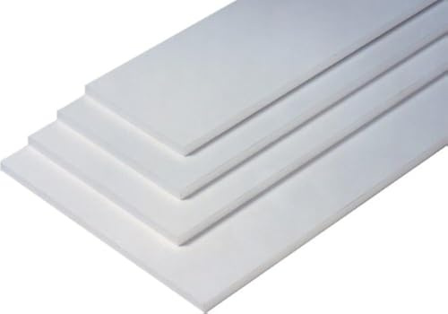 2 er Set - 2 Stück Regalboden Einlegeboden WEISS 267 x 290 mm (L 26,7 cm x B 29 cm) Fachboden für 30 cm Küchenschrank Spanplattenzuschnitt mit Kanten - ABS Kanten und Melaminkanten - livindo