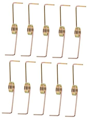 MAGICLULU 10pcs Spring Replacement Washer Machine Lid Hinge Repair Parts for Washing Machine Spring