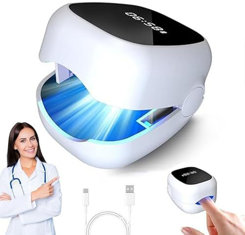 OrthoVital - Dispositivo antimicosis, OrthoVital, luz pulsee, micosis, uñas de los pies, limpieza y reparación de uñas efectivas para micosis, uñas de los pies, láser