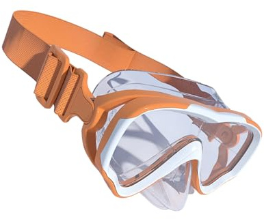 BUBEFSKD Gafas De Natación A Prueba Fugas Buceo para Niños con Correa Ajustable Adolescentes Destacados Marco Silicona Suave Máscara Snorkel Silicona Buceo Niños con Correa Ajustable