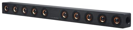 WAFOHSR Altoparlante Bluetooth For Home Theater Da 40 W Echo Wall Sound Blaster Chip Integrato Soundbar For TV E Computer Subwoofer Stereo Centro Musicale Connettività Versatile(D90 Black)