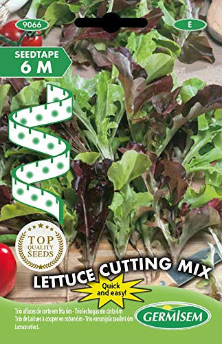 Germisem Lettuce Cutting Mix Semillas de Rábano en Cinta de 6 m