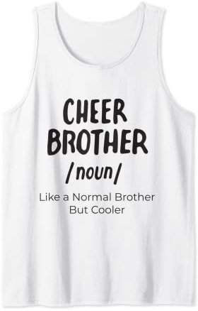 Cheer Brother Definition Cheerleading Tank Top