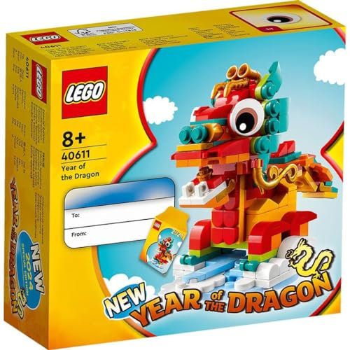 LEGO 40611 Year of the Dragon Lunar New Year 2024 Limited Edition 8+ 214 Pieces