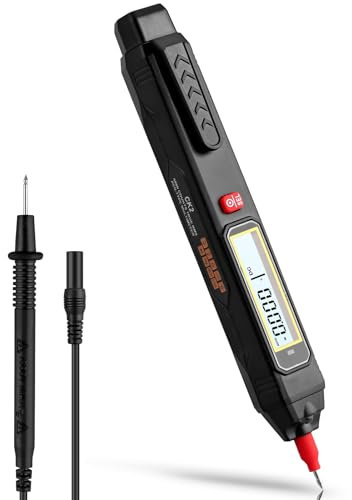 ALLmeter Spannungsprüfer berührungsloser Digitales Multimeter Stifttyp mit NCV 6000 Counts intelligentes Multimeter für AC/DC Spannungswiderstand Kontinuität Kapazität Diode stromführender Draht