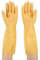 YONG-SHENG Cleaning Glove, Kitchen Dishwashing Glove, Heavy Duty Rubber Gloves, Waterproof Gloves, Non-slip and Corrosion-Resistant, Suitable for Housework Cleaning (Yellow, L)