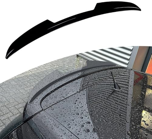 FINMOKAL ABS-Spoiler schwarz, Heckspoilerlippe kompatibel mit 2004-2009 VW Golf 5 R32 MK5 GTI