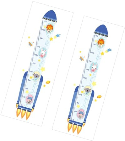 Supvox 2stücke Junge Mädchen Wandaufkleber Dekor Aufkleber Ornament Dekorative Aufkleber Junge Mädchen Indoor Cartoon Wand Decals Zimmer Tiermuster Klare Druck
