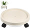 CIYODO Support de Plantes Bac de Collecte Eau Plateau à roulettes pour Pots de Fleurs Design Élégant Pratique pour Intérieur