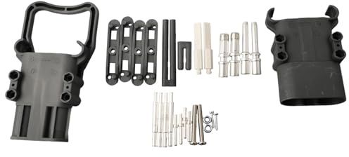 Desiumite Connettore rapido per batteria del carrello elevatore 80A 160A 320A connettore di ricarica per batteria al litio ad alta corrente con terminale di segnale per veicoli elettrici UPS (320A