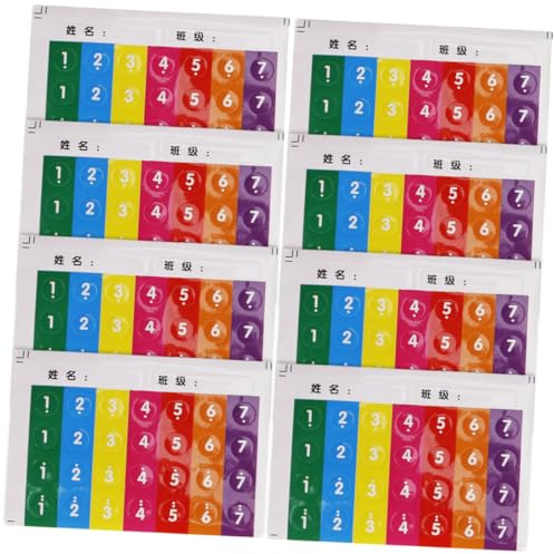 Abaodam 8 Stück Panflöten Notenaufkleber Instrument Phonetische Notation Aufkleber für Anfänger Panflöte Zubehör zur Schnellen Lernhilfe und Praxisunterstützung