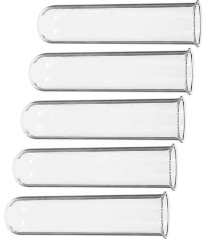Tubes de Propagation en Verre pour Plantes, Lot de 5