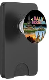 Photorealistic Bali Indonesia Travel Souvenir Tourist Gift PopSockets PopWallet for MagSafe