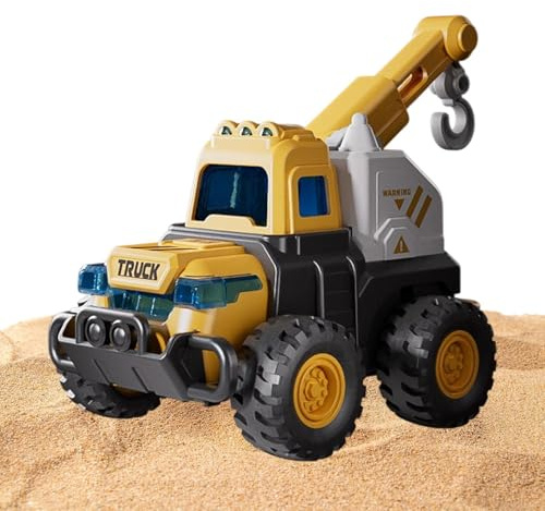 Construction Truck Toys | Sandbox Cars Excavator with Movable Joints - Toy Construction Trucks,for Preschools Playrooms Daycare Sandbox Play Outdoor Party Birthday Boys Girls