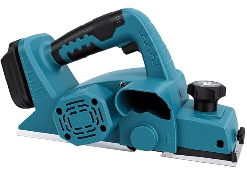 Garosa Pialla Elettrica a Mano Senza Spazzole, Senza Fili, 15.000 Giri/min, profondità di Taglio 2 Mm, con Piastra di Base in Alluminio e Doppia Chiusura di Sicurezza per la Lavor