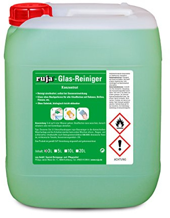 ruja Glasreiniger 3 Liter Kanister | inkl. Auslaufhahn