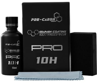 10H Nano Graphene Ceramic Coating Auto High Gloss Super Hydrophobic Pro Premium Autolack Versiegelung 50ml