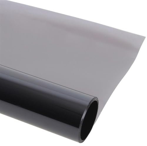TöNungsfolie Auto 300 cmx50 cm schwarze Autofensterfolien Tönung Tonting Film Roll Auto Auto Home Fenster Glas Sommer Solar UV Protektoraufkleberfilme Scheiben TöNungsfolie Auto(50 Percent Clear)
